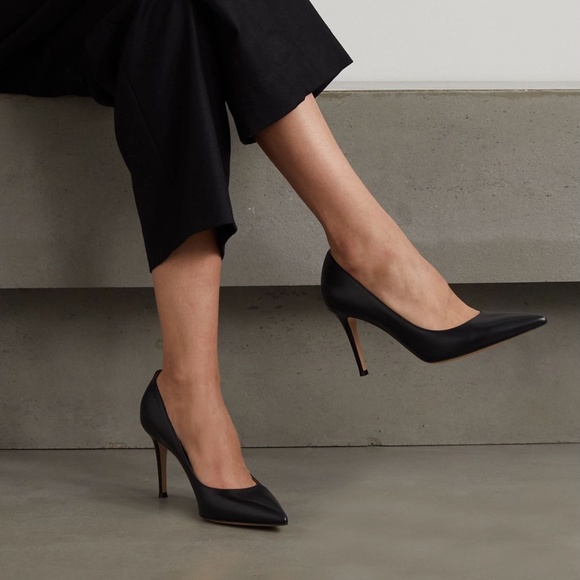 Gianvito Rossi Gianvito 85 Leather Pumps in Black Size 40 - Picture 5 of 5